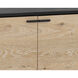 Rosso 71 X 18 inch Black / Brown / Matte Black Sideboard, Large
